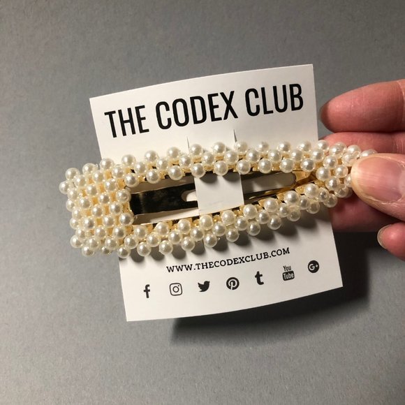 Pearl Hair Clip - Picture 2 of 2